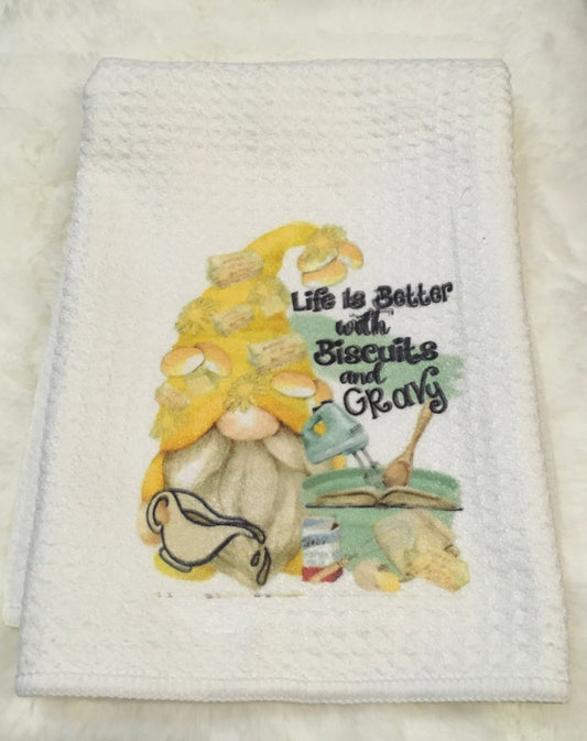 Biscuits & Gravy Tea Towel